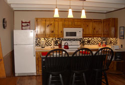 Kitchen in A Cabin on Paradise Murphy North Carolina